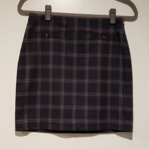 Banana Republic plaid skirt